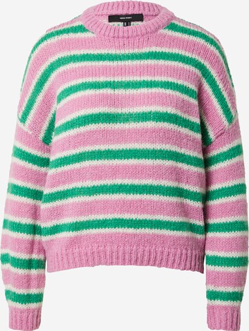 VERO MODA Pullover 'RHAPSODY' in Pink: predná strana