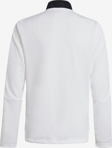 ADIDAS PERFORMANCE Skinny Athletic Jacket in White