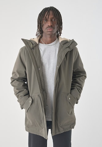 Cleptomanicx Winter parka 'Winter Jacket Larum Original' in Green: front