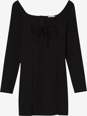 Bershka Dress in Black: front