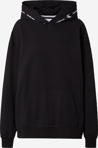 Calvin Klein Jeans Sweatshirt in Black: front