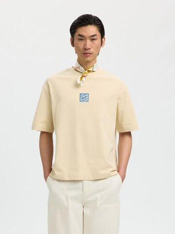 SELECTED Sjal i hvid