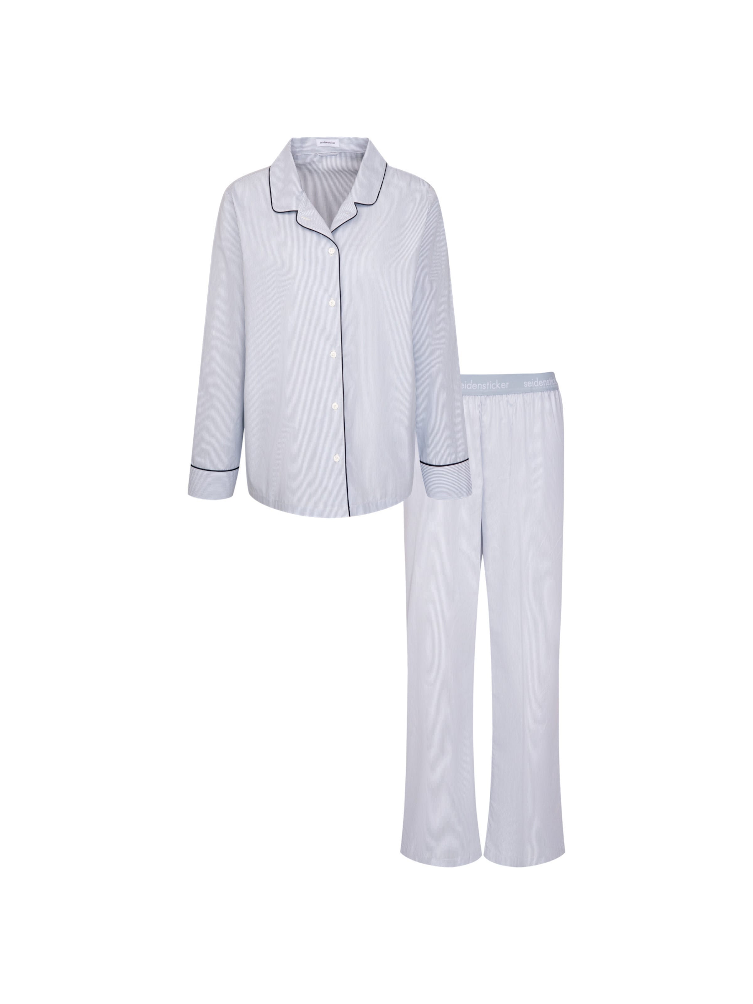 SEIDENSTICKER Pajama in Blue: front