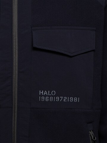 HALO Fleece jas in Blauw