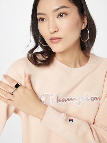 Champion Authentic Athletic Apparel Sweatshirt in Pink