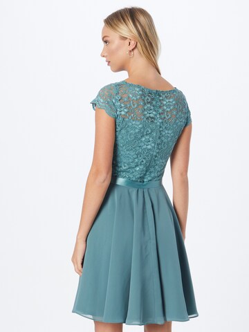 Robe de cocktail SWING en bleu