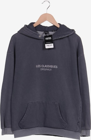 Only & Sons Sweatshirt & Zip-Up Hoodie in XS in Grey: front