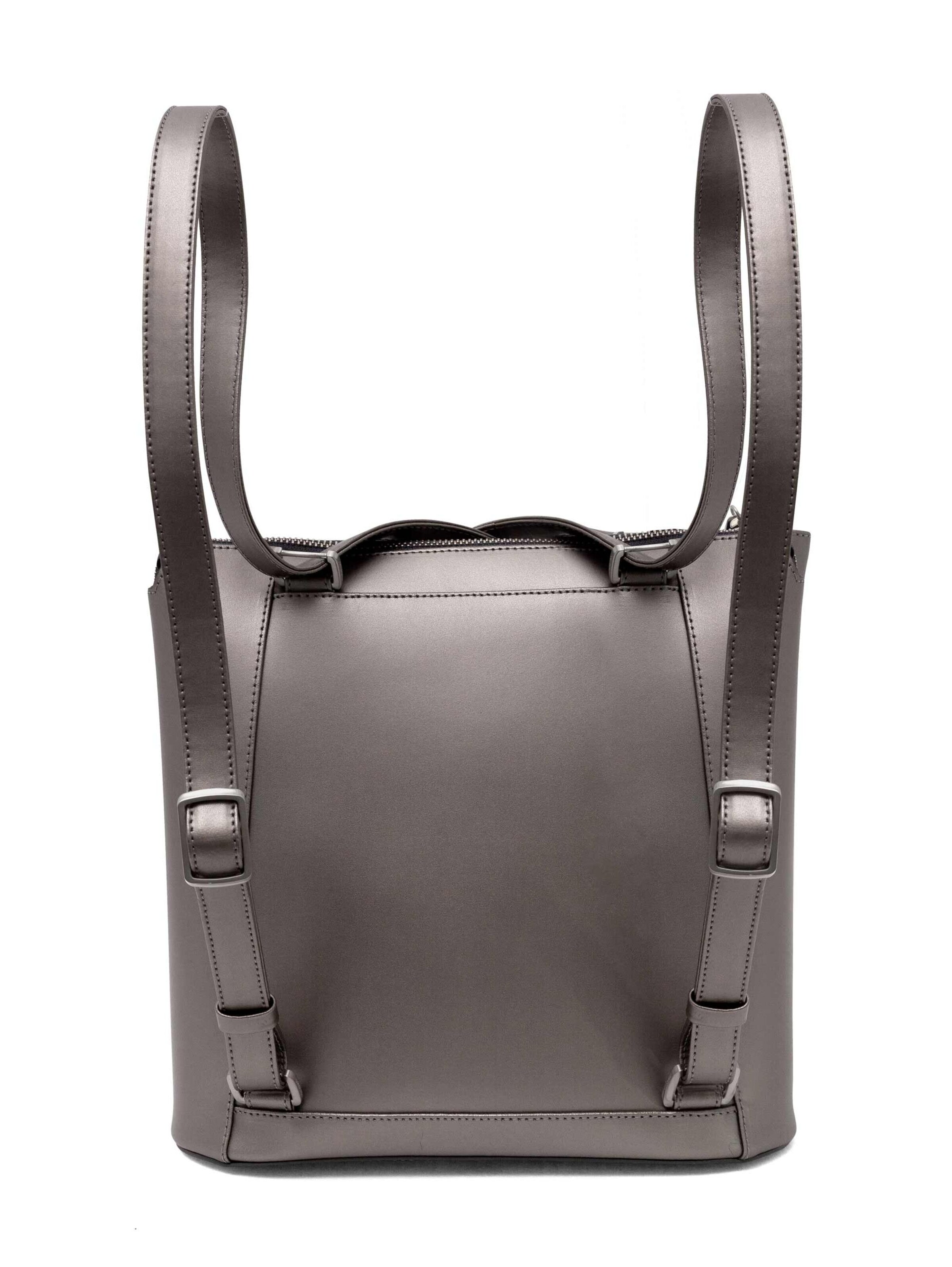 Gretchen Backpack 'Crocus' in Grey