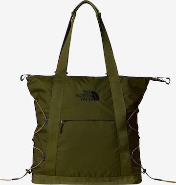 THE NORTH FACE "Чанта тип ""Shopper""" 'Borealis' в зелено: отпред