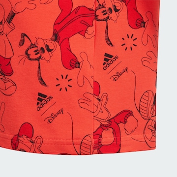 ADIDAS SPORTSWEAR Functioneel shirt 'Adidas x Disney Mickey Mouse' in Rood
