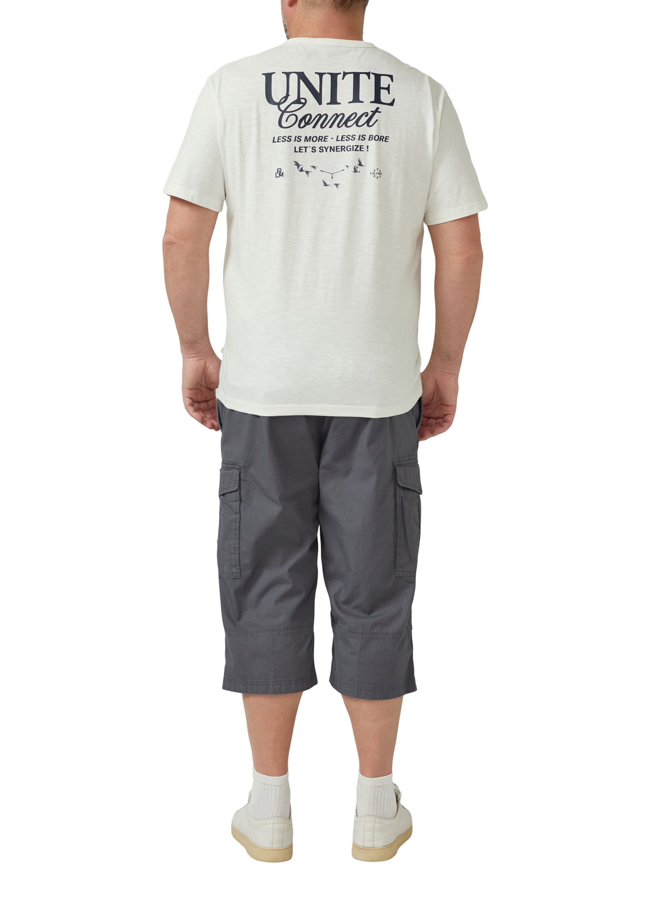 s.Oliver Regular Cargo trousers 'File' in Grey