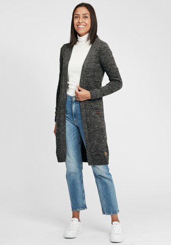Oxmo Knit cardigan 'Philetta' in Grey