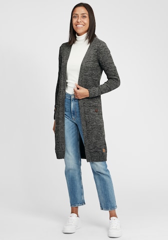 Oxmo Knit Cardigan in Grey