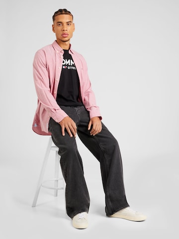 Calvin Klein Jeans Lużny krój Jeansy '90'S' w kolorze czarny