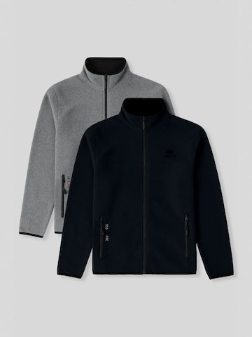 Giacca di pile di Tommy Life in grigio: frontale