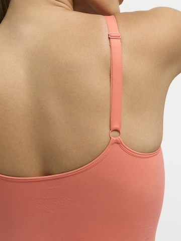 Body modellante 'Bodysuit Sculpting Shapewear mit Lace' di cfab in arancione