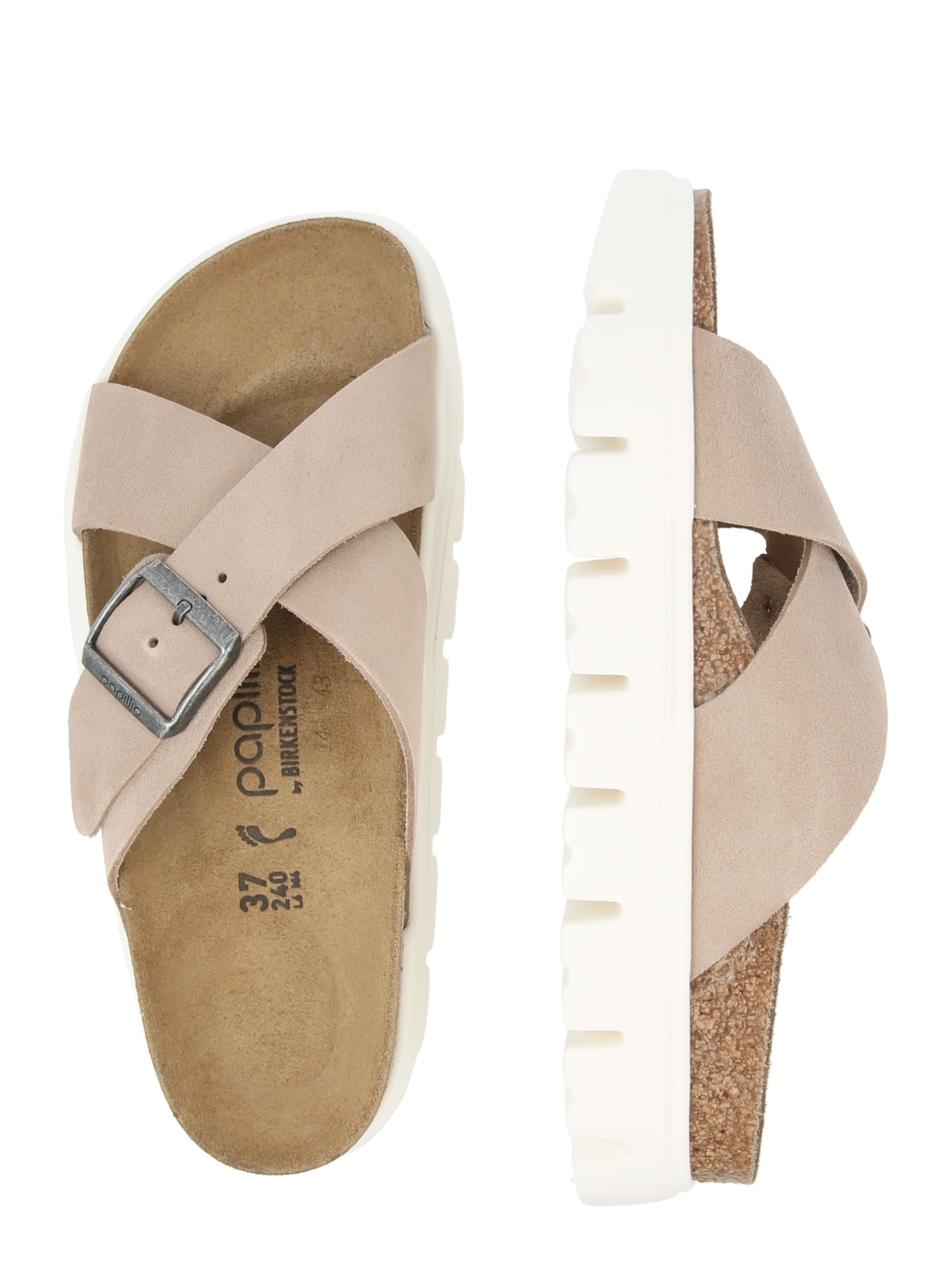 BIRKENSTOCK Pantoletter 'Siena' i brun