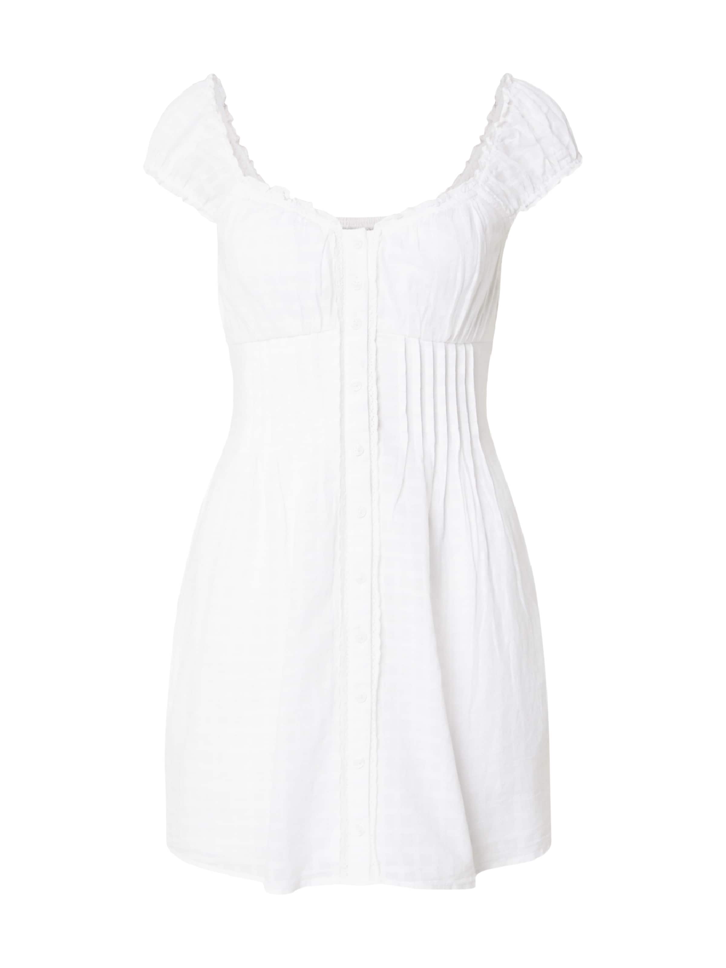 HOLLISTER Nyári ruhák - fehér: elől