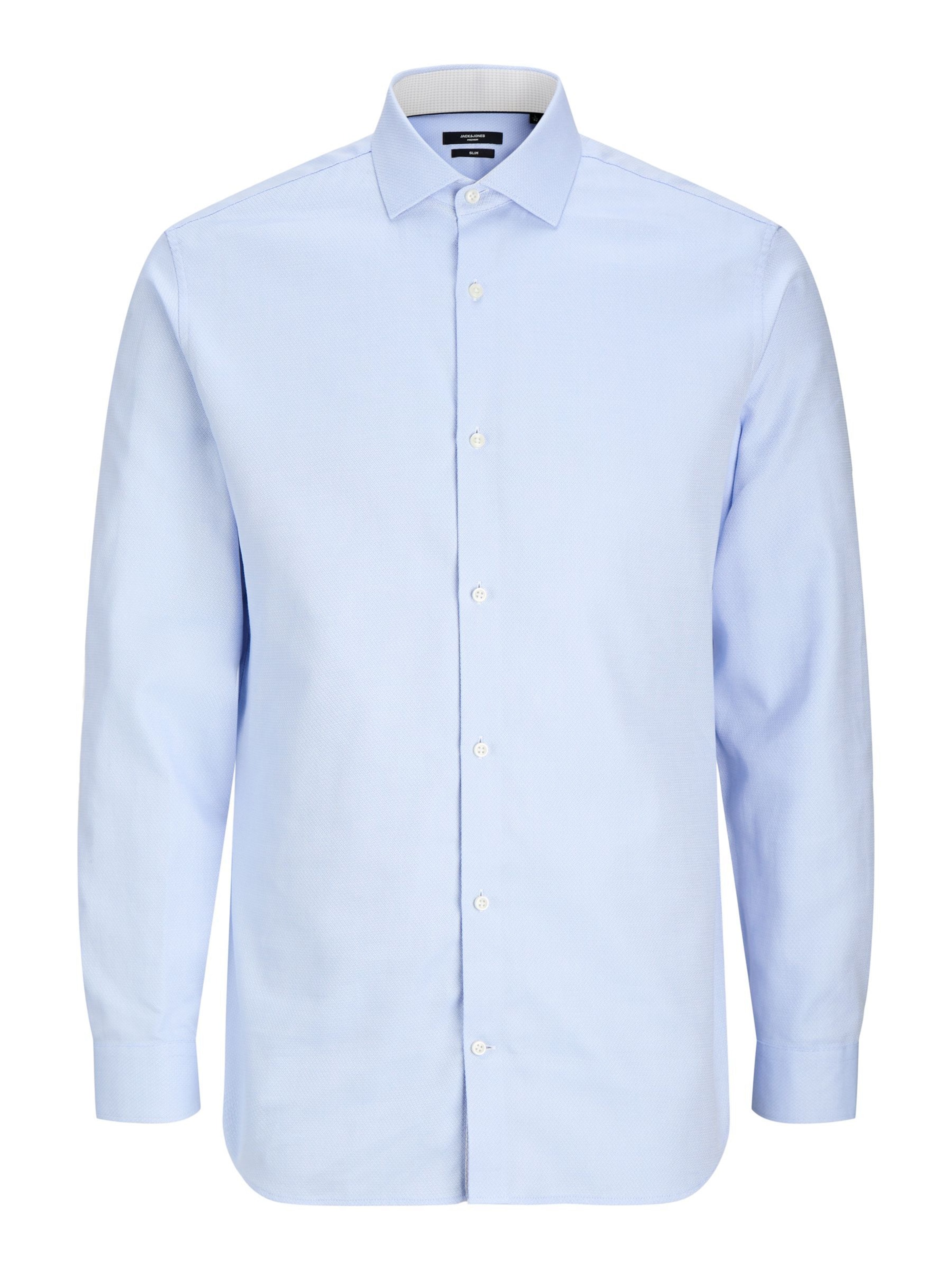 JACK & JONES Slim Fit Skjorte 'JPRBLParker' i blå: forside