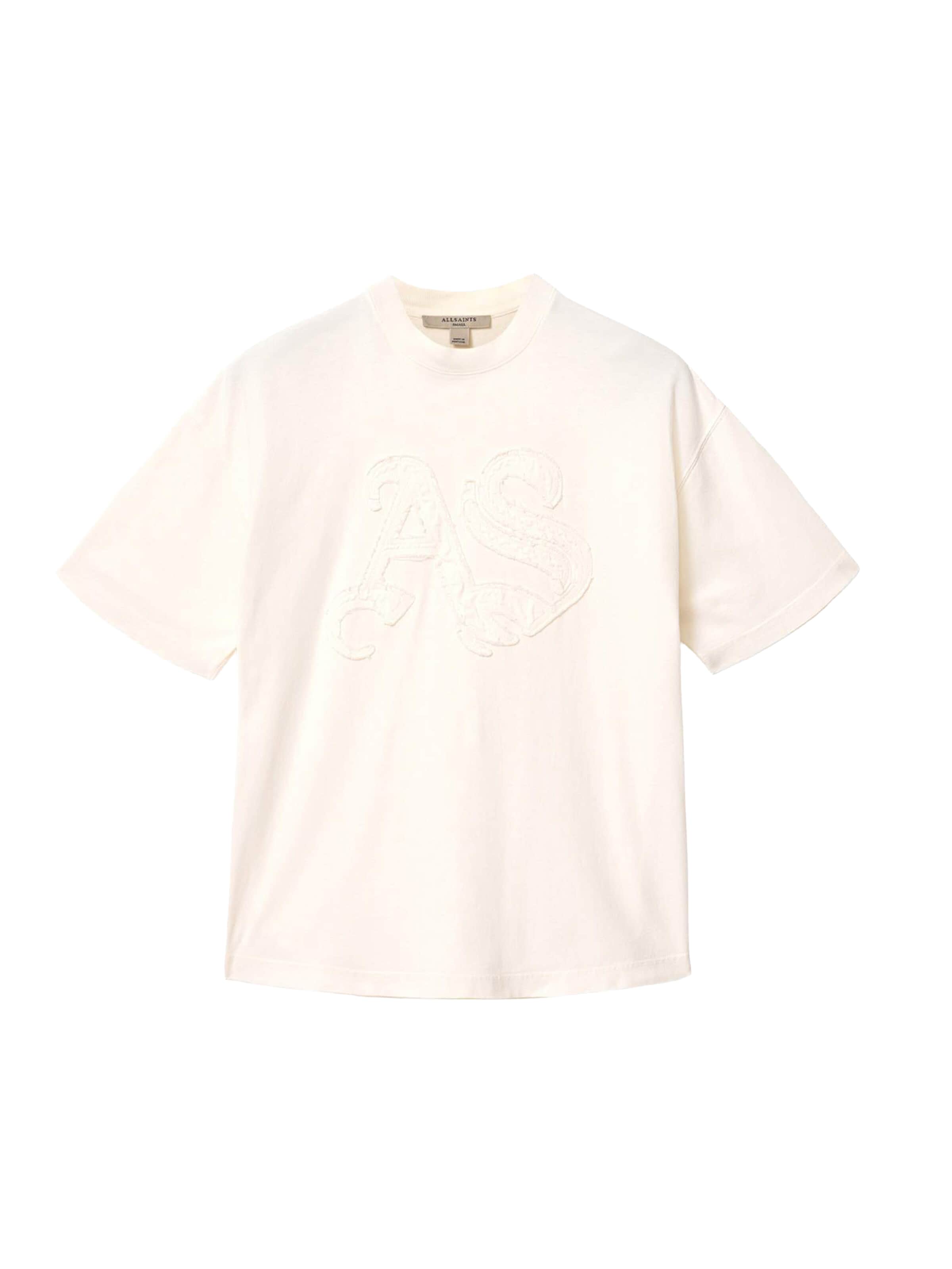 AllSaints Tričko 'INSIGNIA ETTA' - Biela: predná strana