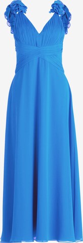 VM Vera Mont Společenské šaty – modrá: přední strana