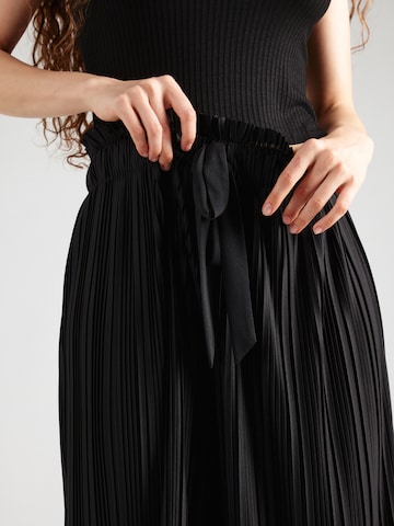 ABOUT YOU Wide leg Broek 'Elena' in Zwart