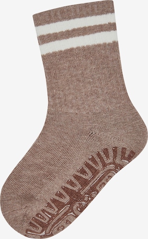 STERNTALER Socken in Braun: Vorderseite