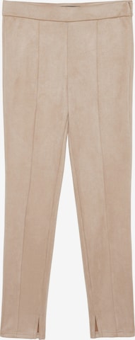 Coupe slim Leggings 'Cansa' Someday en beige : devant