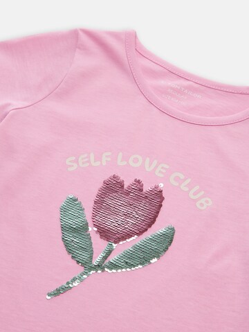 TOM TAILOR Shirt in Pink