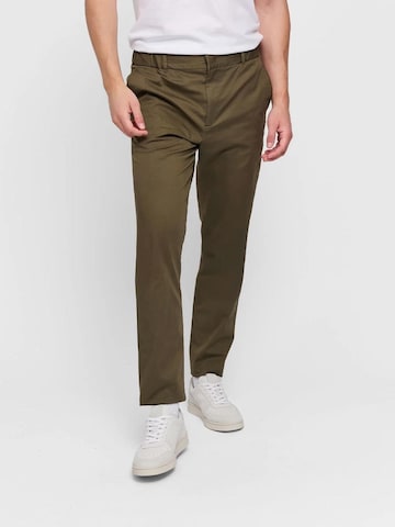 SANVT Regular Chinohose 'The Smart Chino'‌‌‌‌‌‌‌‌‌ in Grün: Vorderseite