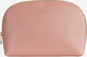 Trousse de maquillage nuuwai en rose : devant