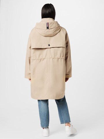 bēšs Tommy Hilfiger Curve Starpsezonu parka