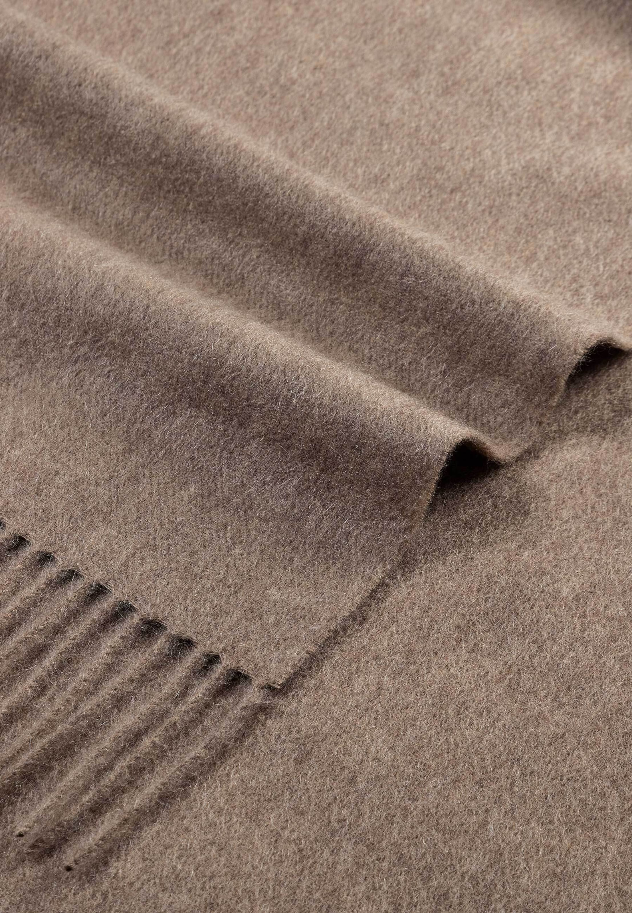 Roeckl Scarf 'CLASSIC SOLID HERREN' in Beige