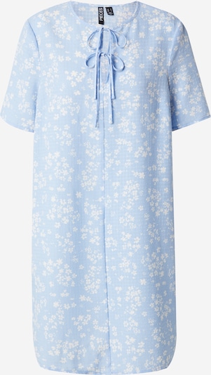 PIECES Haljina 'PCELISA' u svijetloplava / bijela, Pregled proizvoda