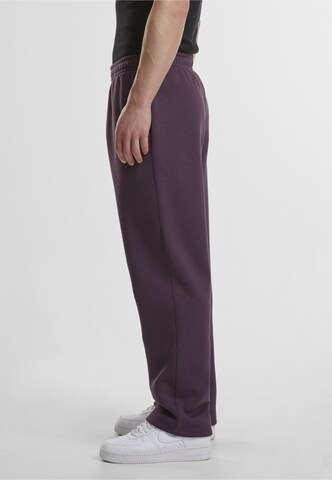 Urban Classics Lużny krój Spodnie w kolorze fioletowy