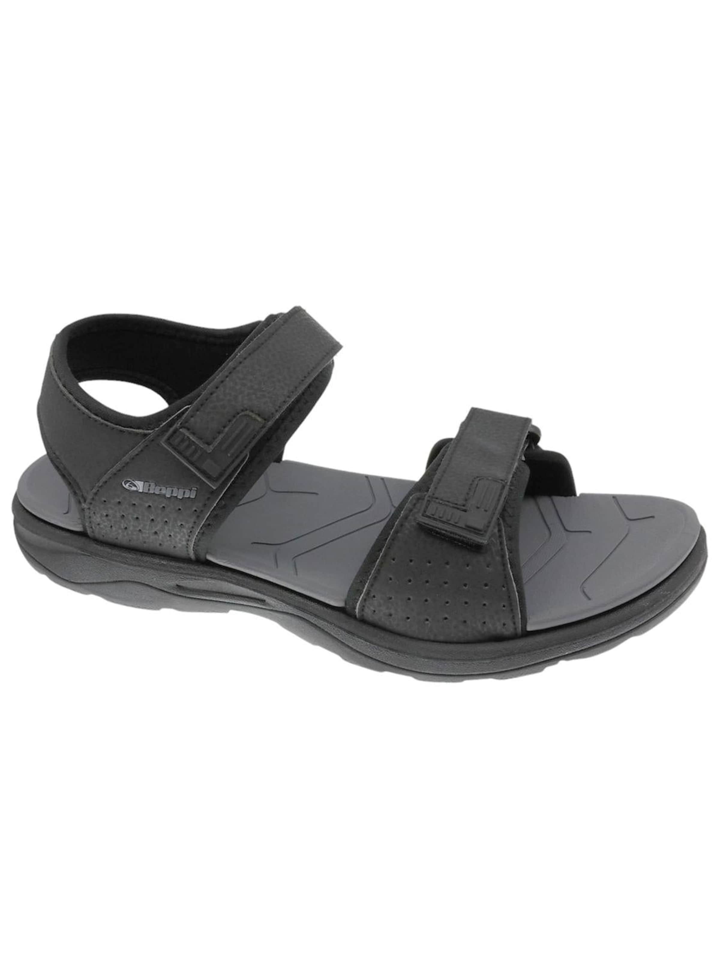 Beppi Offene Schuhe 'Sandal'‌ in Schwarz: Vorderseite