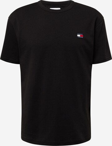 T-Shirt 'Classic' Tommy Jeans en noir : devant