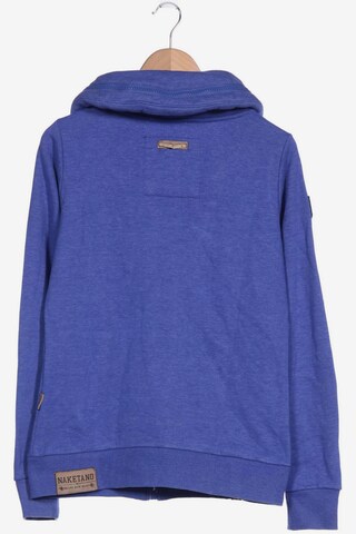 naketano Sweatshirt & Zip-Up Hoodie in L in Blue