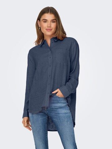ONLY Blouse 'TOKYO' in Blue: front
