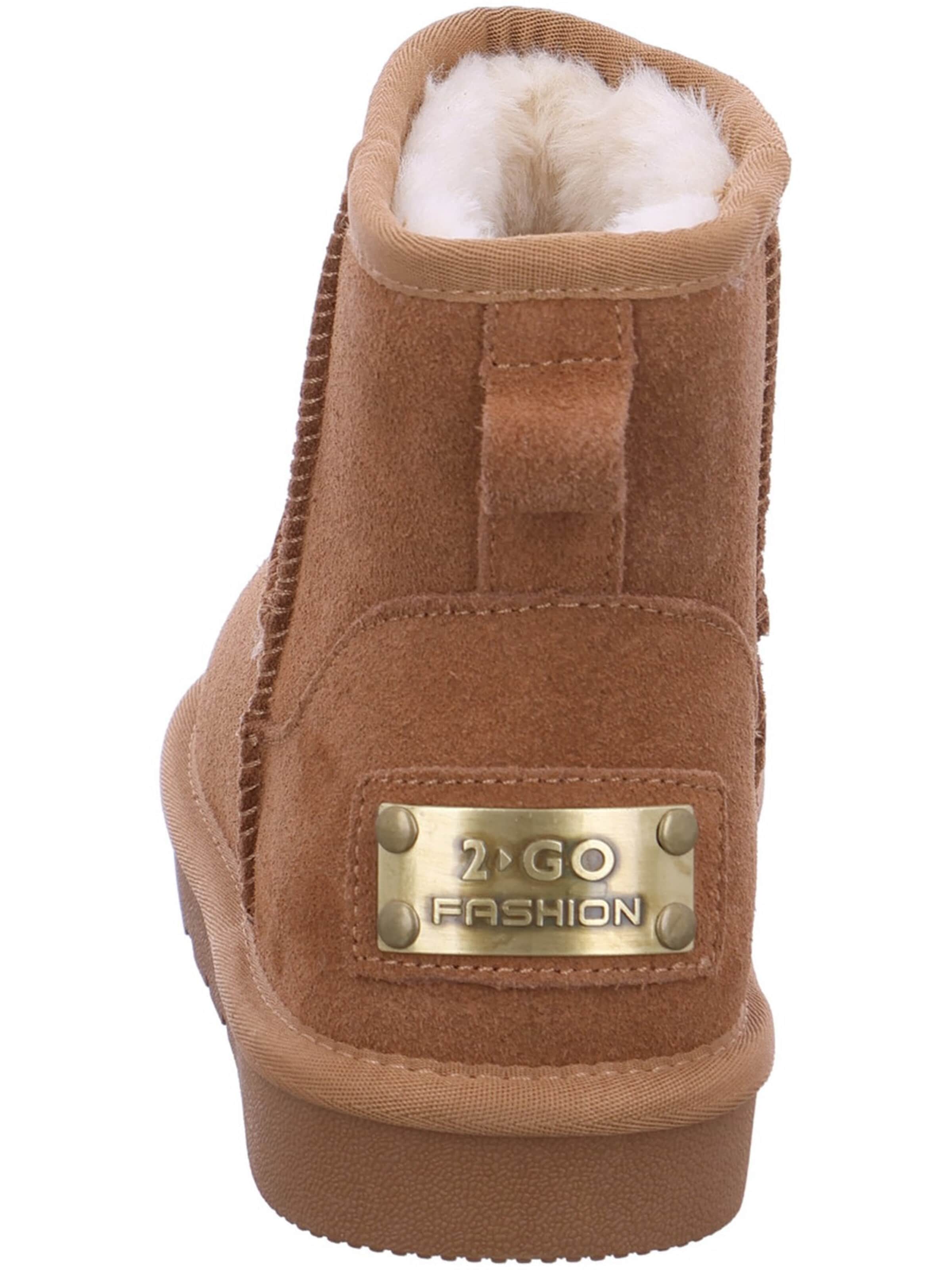 QUEEN'S Snow Boots in Brown