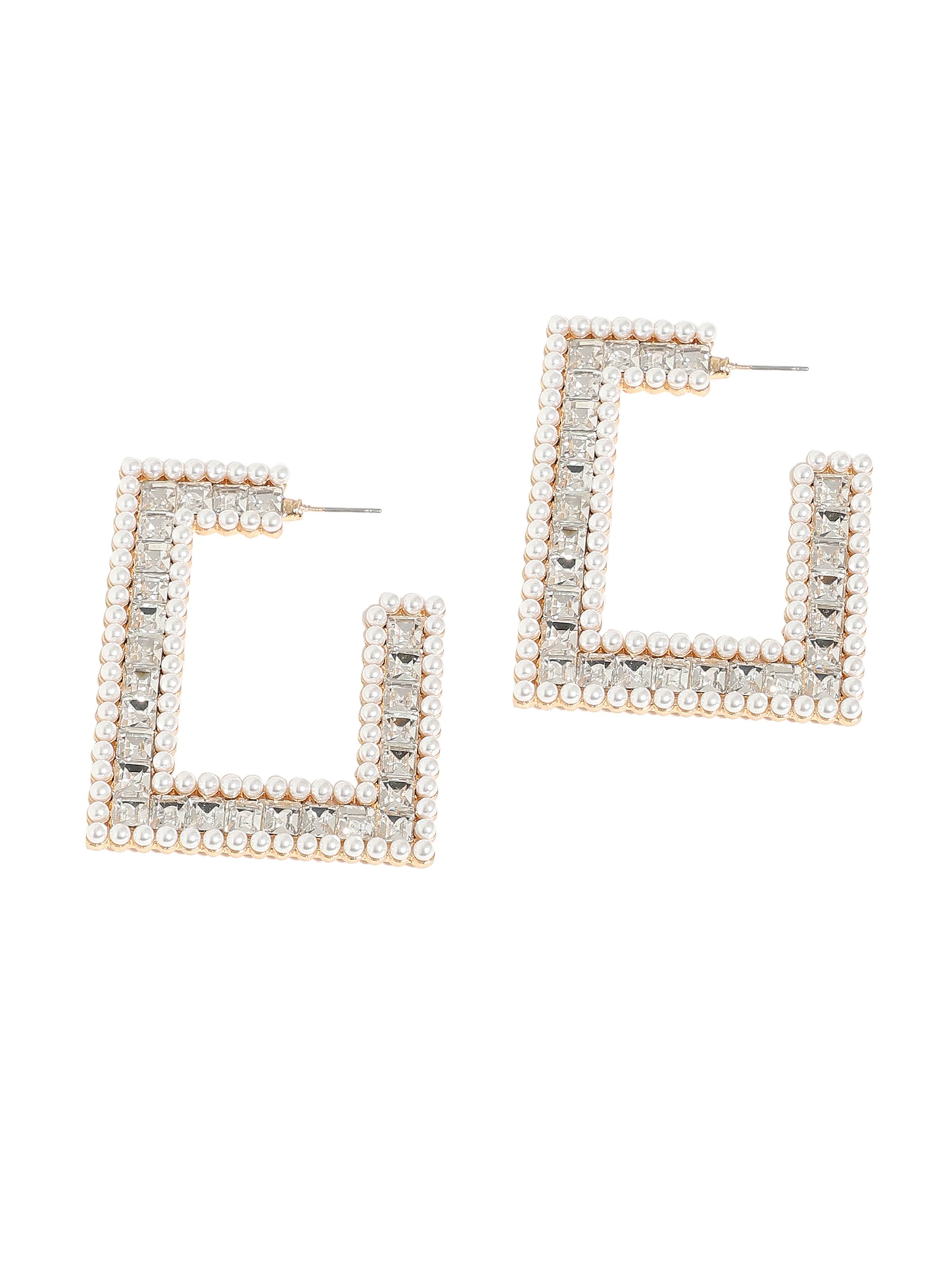 SOHI Øreringe 'Ida' i sølv: forside