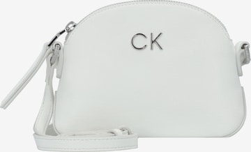 Calvin Klein Crossbody Bag in White: front