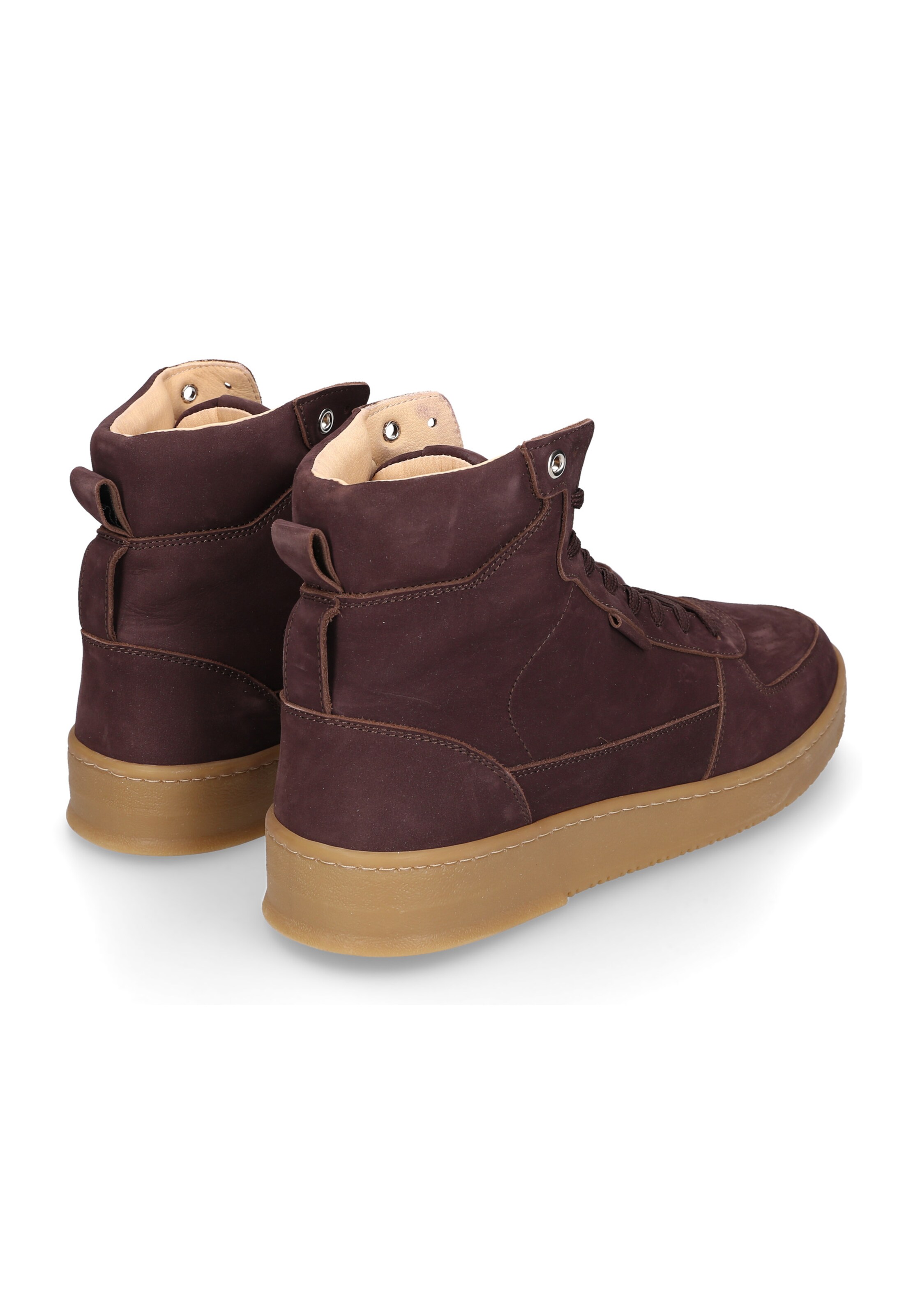 N91 Platform trainers 'Bball Hi M AN' in Brown