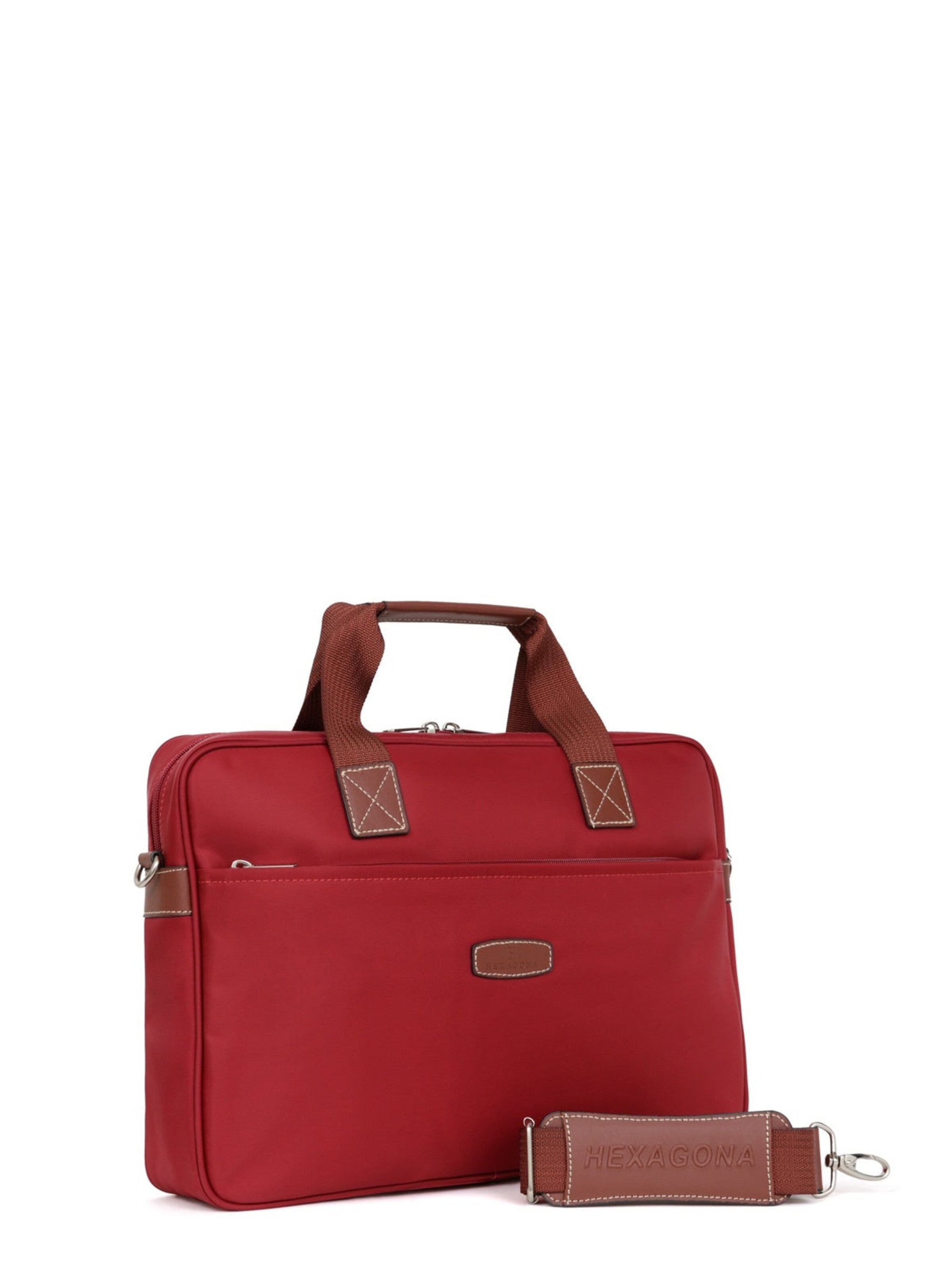 Hexagona Handtasche 'Diversité'‌‌‌ in Rot