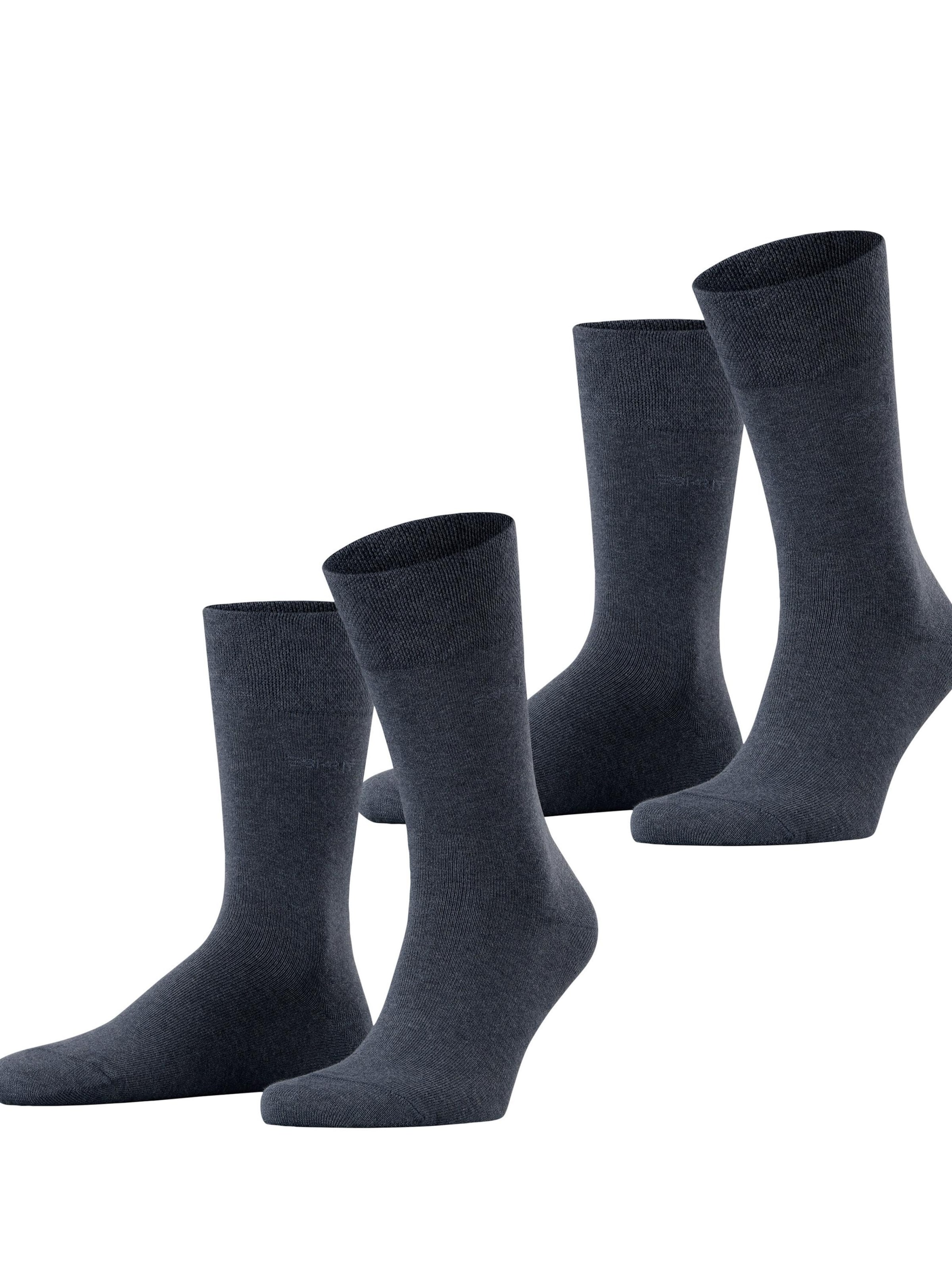 ESPRIT Socks 'Basic Easy 2-Pack' in Blue: front