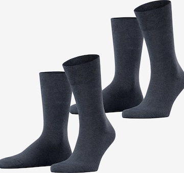 ESPRIT Socks 'Basic Easy 2-Pack' in Blue: front