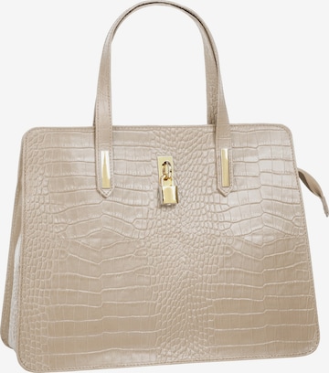 Cluty Handtasche in Beige: Vorderseite