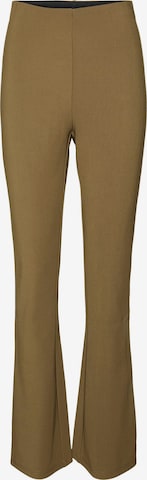 VERO MODA Flared Broek 'Aida' in Bruin: voorkant