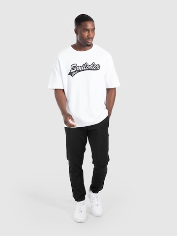 Smilodox Shirt ' Macey ' in Wit