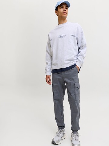 JACK & JONES Tapered Hose 'JJIPaul JJFlake' in Grau